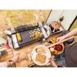 Set Réchaud à Gaz 2 Feux - Skandika Brann - Camping - Allumage Piezo - Mallette -Camping Soldes Boutique set rechaud a gaz 2 feux skandika brann camping allumage piezo mallette 4