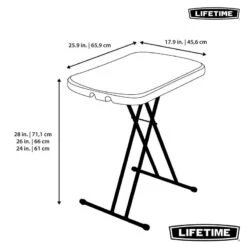 Table Individuelle Ajustable En Hauteur LIFETIME #80251 -Camping Soldes Boutique table individuelle ajustable en hauteur lifetime 80251 6