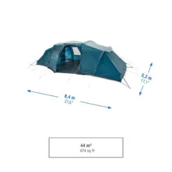 Quechua Tente à Arceaux De Camping - Arpenaz 8.4 - 8 Personnes - 4 Chambres 14 Quechua Tente à Arceaux De Camping - Arpenaz 8.4 - 8 Personnes - 4 Chambres -Camping Soldes Boutique tente a arceaux de camping arpenaz 84 8 personnes 4 chambres 2