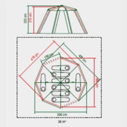 Tente Coleman 8 Personnes Octagon Gris 15 Tente Coleman 8 Personnes Octagon Gris -Camping Soldes Boutique tente coleman 8 personnes octagon gris 6