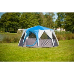 Tente Coleman Octagon 8 (Bleue) 13 Tente Coleman Octagon 8 (Bleue) -Camping Soldes Boutique tente coleman octagon 8 bleue 4