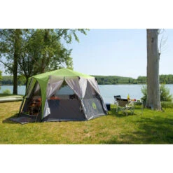 Tente Coleman Octagon 8 (Verte) 10 Tente Coleman Octagon 8 (Verte) -Camping Soldes Boutique tente coleman octagon 8 verte 2