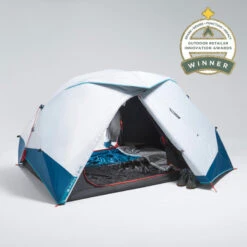 Quechua Tente De Camping - 2 SECONDS EASY - 2 Places - Fresh & Black -Camping Soldes Boutique tente de camping 2 seconds easy 2 places fresh and black 4
