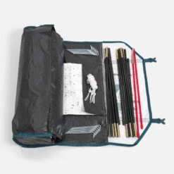 Quechua Tente De Camping - MH100 - 3 Places - Fresh & Black -Camping Soldes Boutique tente de camping mh100 3 places fresh and black 3