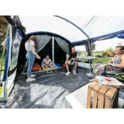 Tente Familiale Tunnel Montana 10 Sleeper - 10 Personnes - 2 Cabines Sombres -Camping Soldes Boutique tente familiale tunnel montana 10 sleeper 10 personnes 2 cabines sombres 2