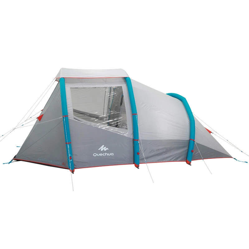 Quechua Tente Gonflable De Camping - Air Seconds 4.1 - 4 Personnes - 1 Chambre 8 Quechua Tente Gonflable De Camping - Air Seconds 4.1 - 4 Personnes - 1 Chambre – Image 6