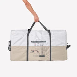 Quechua Tente Gonflable De Camping - Air Seconds 6.3 XXL F&B - 6 Personnes - 3 Chambres -Camping Soldes Boutique tente gonflable de camping air seconds 63 xxl f and b 6 personnes 3 chambres 2