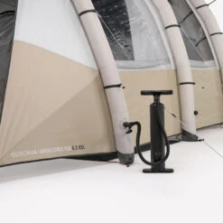 Quechua Tente Gonflable De Camping - Air Seconds 6.3 XXL F&B - 6 Personnes - 3 Chambres -Camping Soldes Boutique tente gonflable de camping air seconds 63 xxl f and b 6 personnes 3 chambres 4