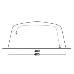 Tente Gonflable Outwell Jacksondale 7PA 11 Tente Gonflable Outwell Jacksondale 7PA -Camping Soldes Boutique tente gonflable outwell jacksondale 7pa 4
