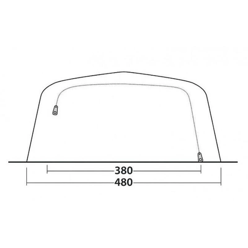 Tente Gonflable Outwell Jacksondale 7PA 7 Tente Gonflable Outwell Jacksondale 7PA – Image 5