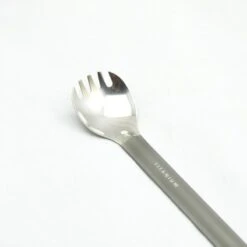 Toaks Titanium Spork - Long Acier - Miroir Poli -Camping Soldes Boutique toaks titanium spork long acier miroir poli 2