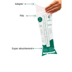 Toilette D'urgence Jonhy Wee, 3 Pièces -Camping Soldes Boutique toilette durgence jonhy wee 3 pieces 3