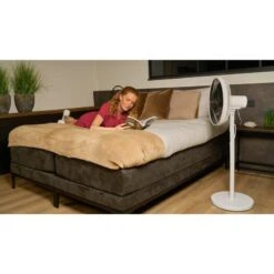 Trépied De Ventilateur Sur Pied Luvego Avec Télécommande - Minuterie - 40CM -Camping Soldes Boutique trepied de ventilateur sur pied luvego avec telecommande minuterie 40cm 1