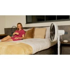Trépied De Ventilateur Sur Pied Luvego Avec Télécommande - Minuterie - 40CM -Camping Soldes Boutique trepied de ventilateur sur pied luvego avec telecommande minuterie 40cm 2